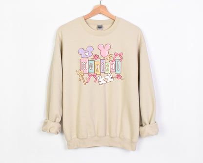 Magical Parks  - Adult Fleece Sweatshirt