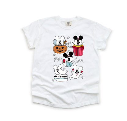 Boo's on Main Street - Comfort Colors Adult Tee