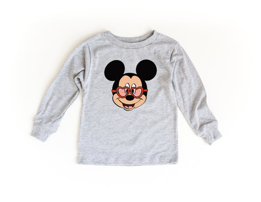 Lovestruck Mouse - Kids Long Sleeve