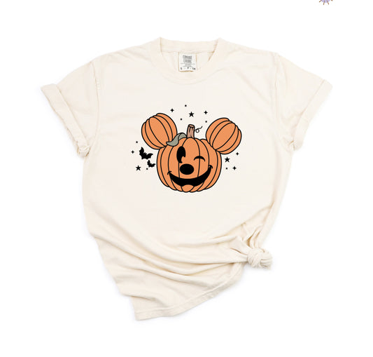 Main Street Pumpkin - Comfort Colors Adult Tee *READY TO SHIP*