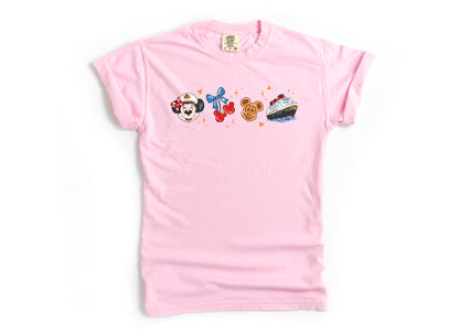 Cruise Day Cutie - Comfort Colors Adult Tee