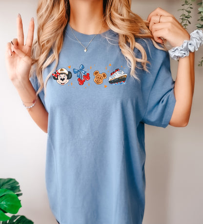 Cruise Day Cutie - Comfort Colors Adult Tee