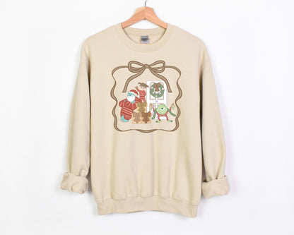 Holiday Monsters - Adult Fleece Sweatshirt