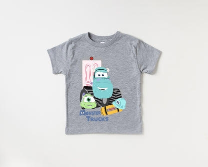 Monster Trucks - Kids Tee