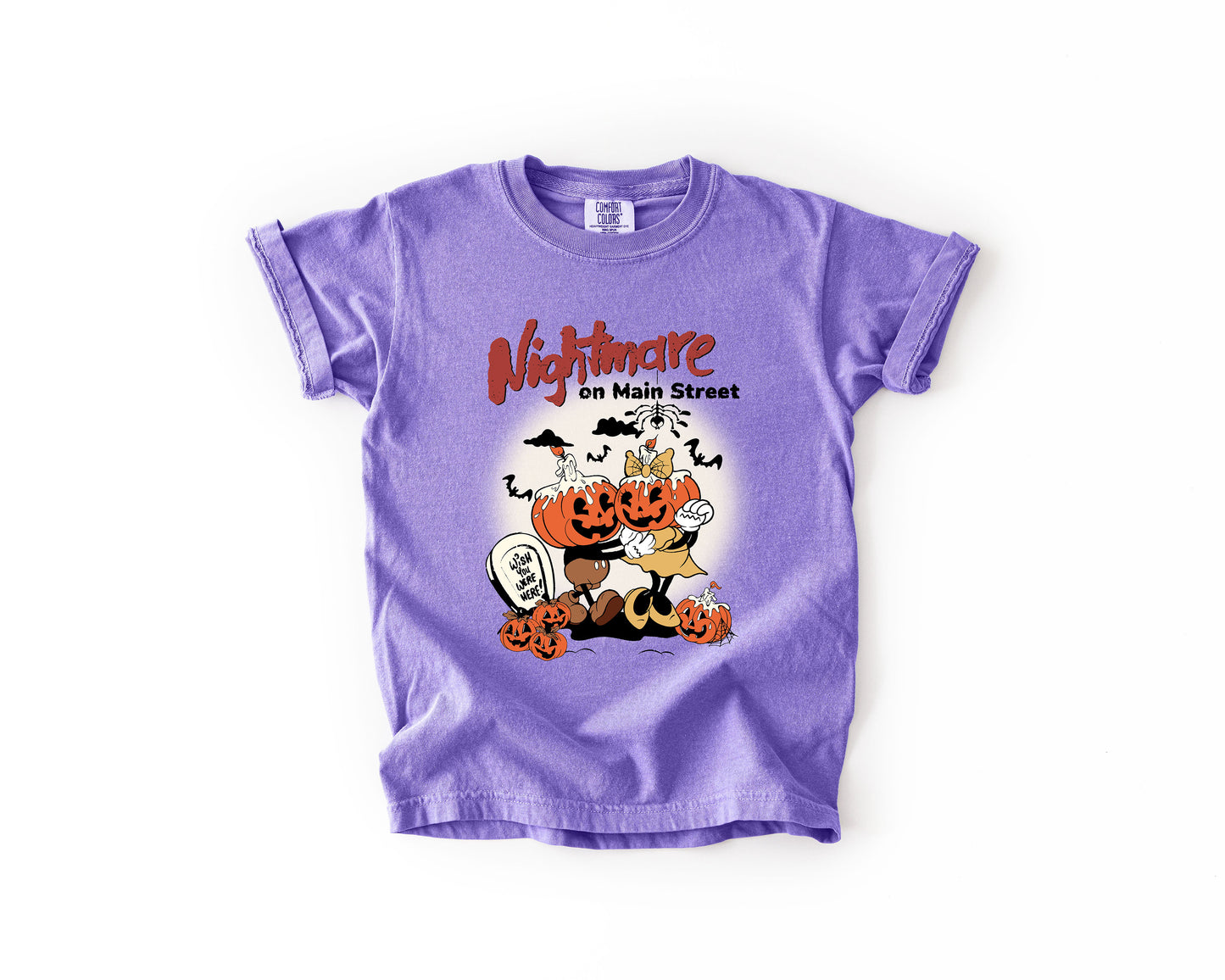Nightmare on Main Street - Comfort Colors Kids Tee