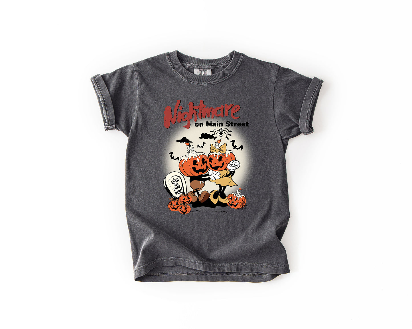 Nightmare on Main Street - Comfort Colors Kids Tee