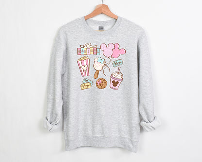 Park Snacks  - Adult Fleece Sweatshirt