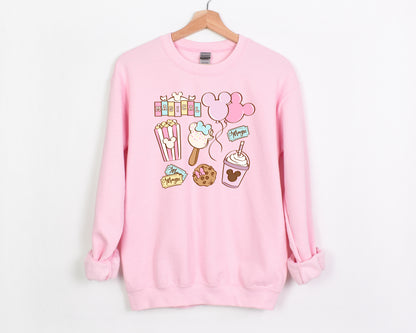 Park Snacks  - Adult Fleece Sweatshirt