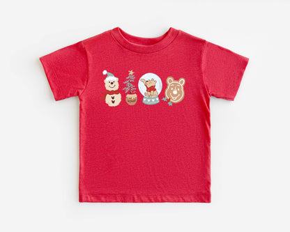 Christmas Hunny Bear - Kids Tee
