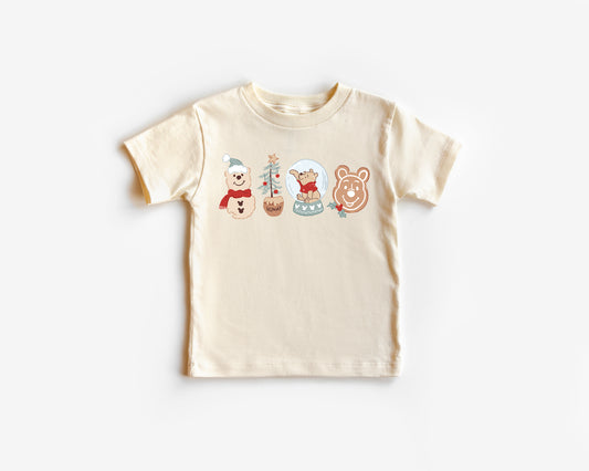 Christmas Hunny Bear - Kids Tee