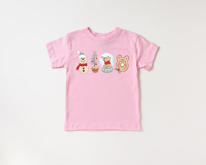 Christmas Hunny Bear - Kids Tee