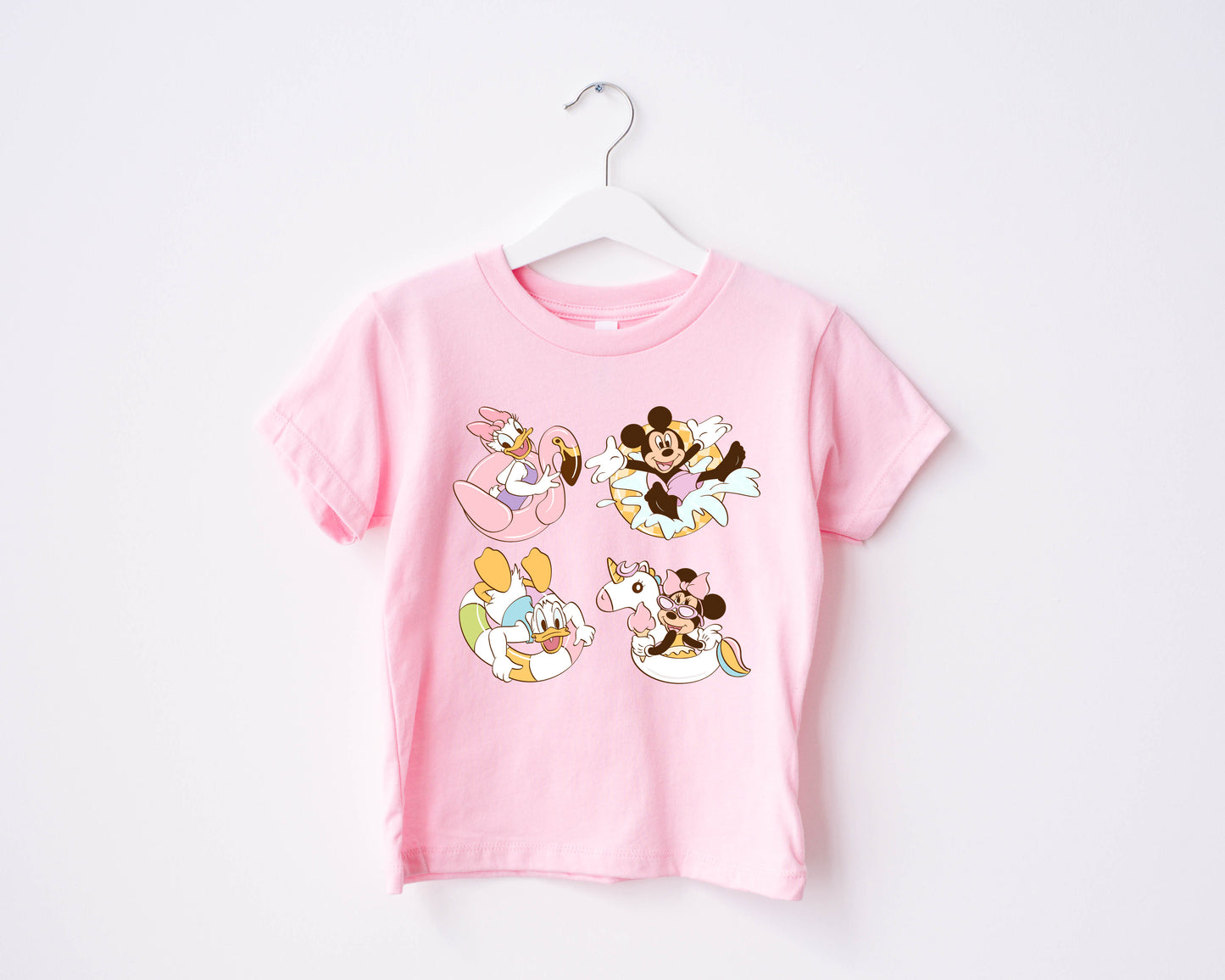 Main Street Pool Party (Pink) - Kids Tee