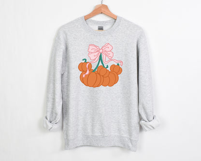 Pumpkin Cherries - Adult Fleece Sweatshirt