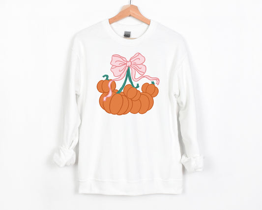 Pumpkin Cherries - Adult Fleece Sweatshirt