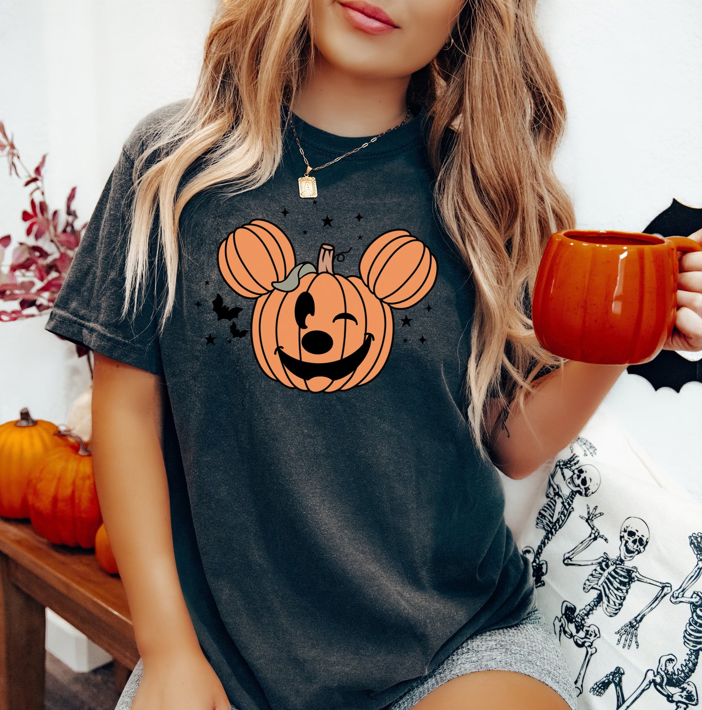 Main Street Pumpkin - Comfort Colors Adult Tee