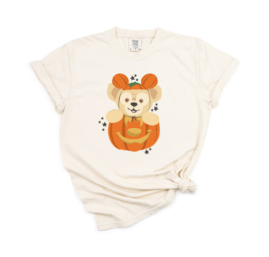 Pumpkin Teddy - Comfort Colors Adult Tee