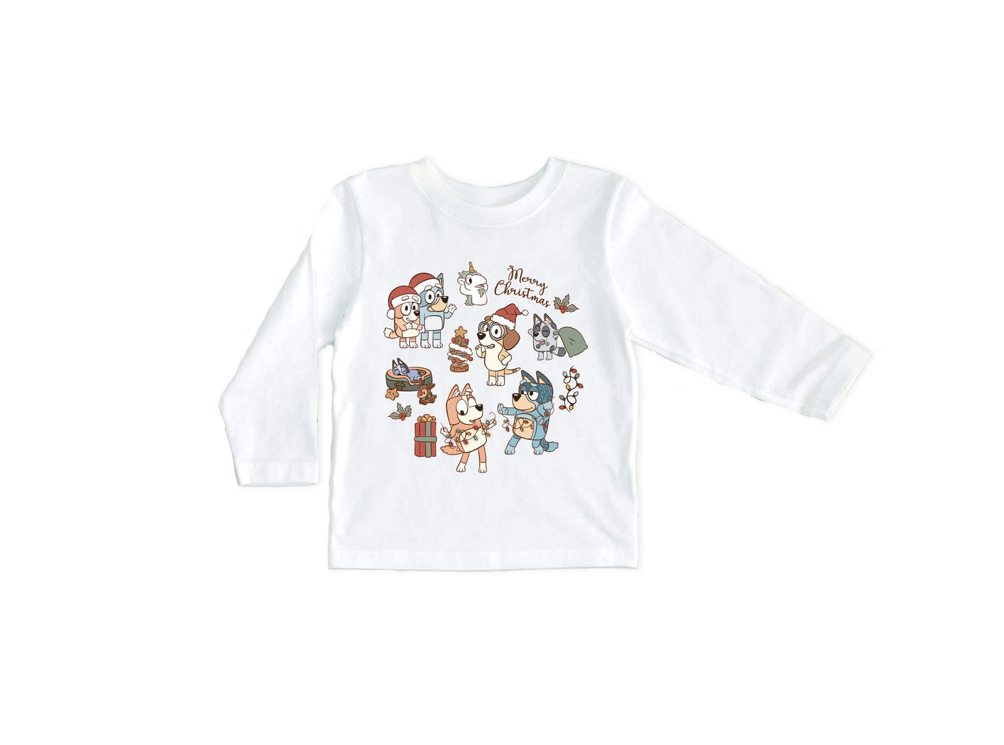 Pup Family Christmas - Kids Long Sleeve