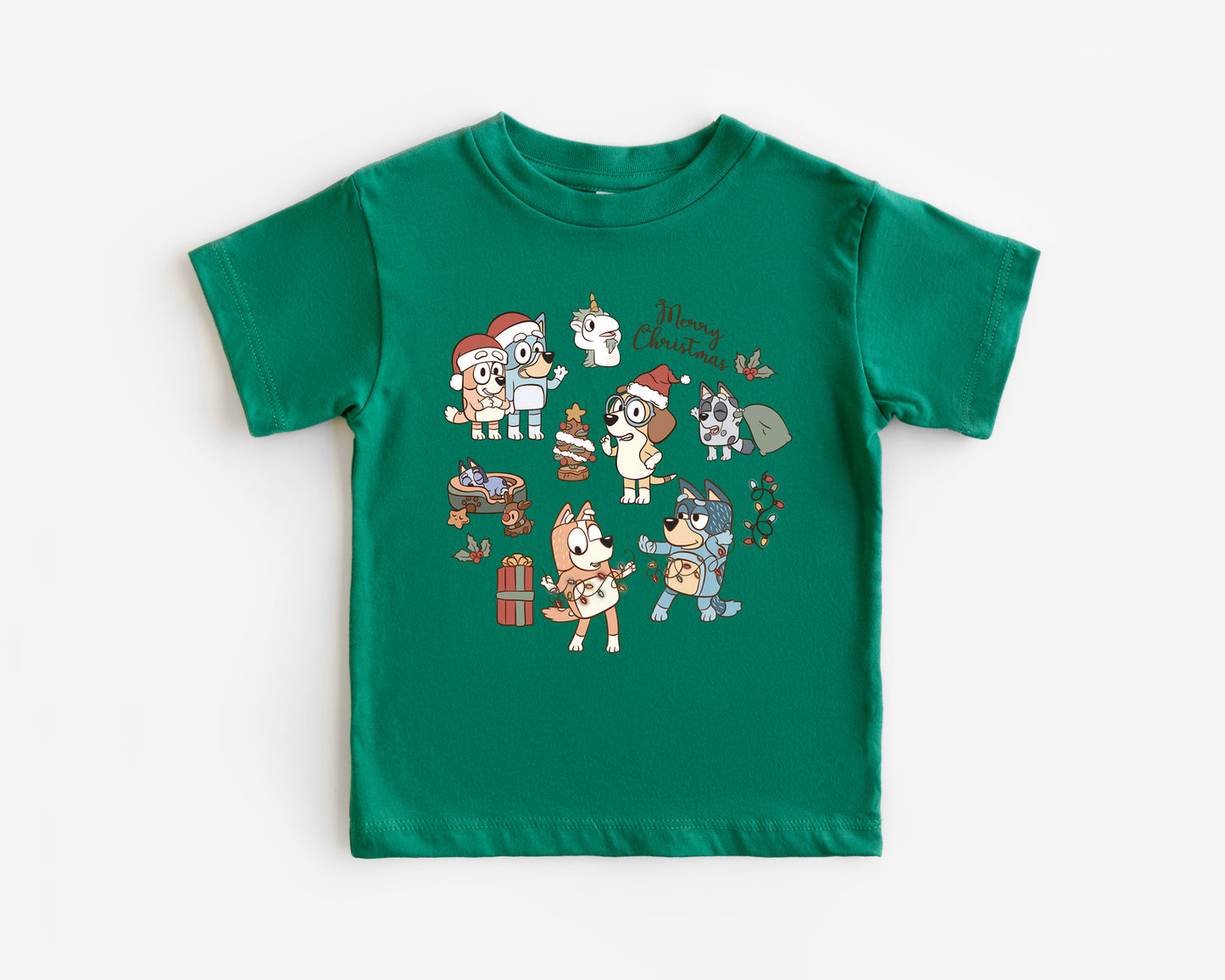 Pup Family Christmas - Kids Tee