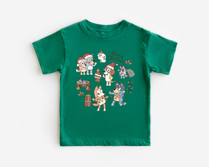 Pup Family Christmas - Kids Tee