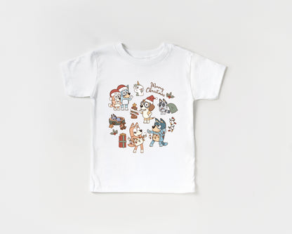 Pup Family Christmas - Kids Tee