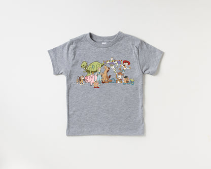 Round Up Toy Gang - Kids Tee