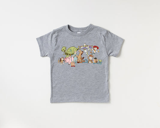 Round Up Toy Gang - Kids Tee