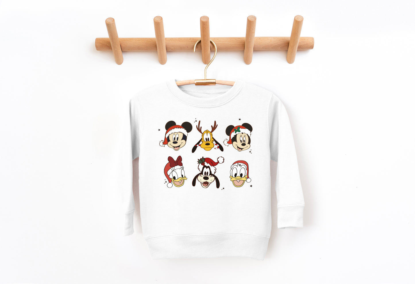 Santa Six - Kids Fleece Sweatshirt