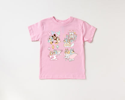 Pup Sisters at the Park - Kids Tee