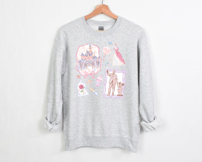 Spring Castle California - Adult Fleece Sweatshirt