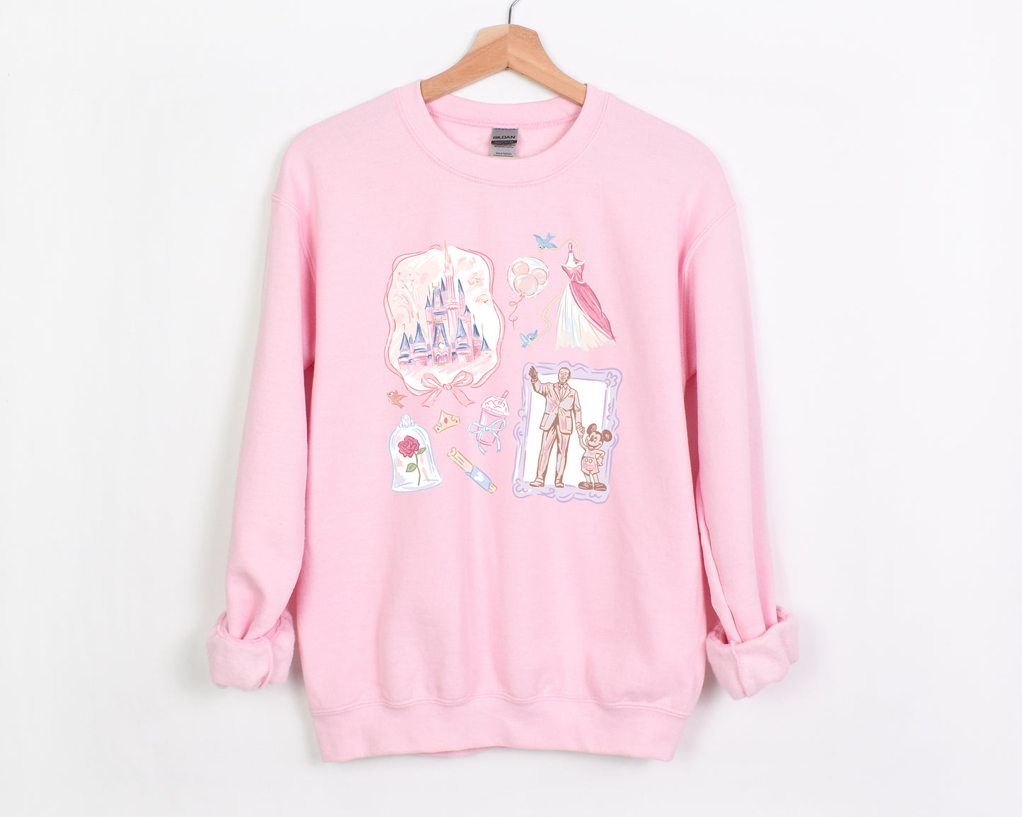 Spring Castle Florida  - Adult Fleece Sweatshirt