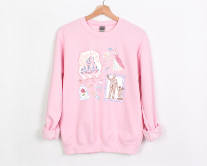 Spring Castle Florida  - Adult Fleece Sweatshirt