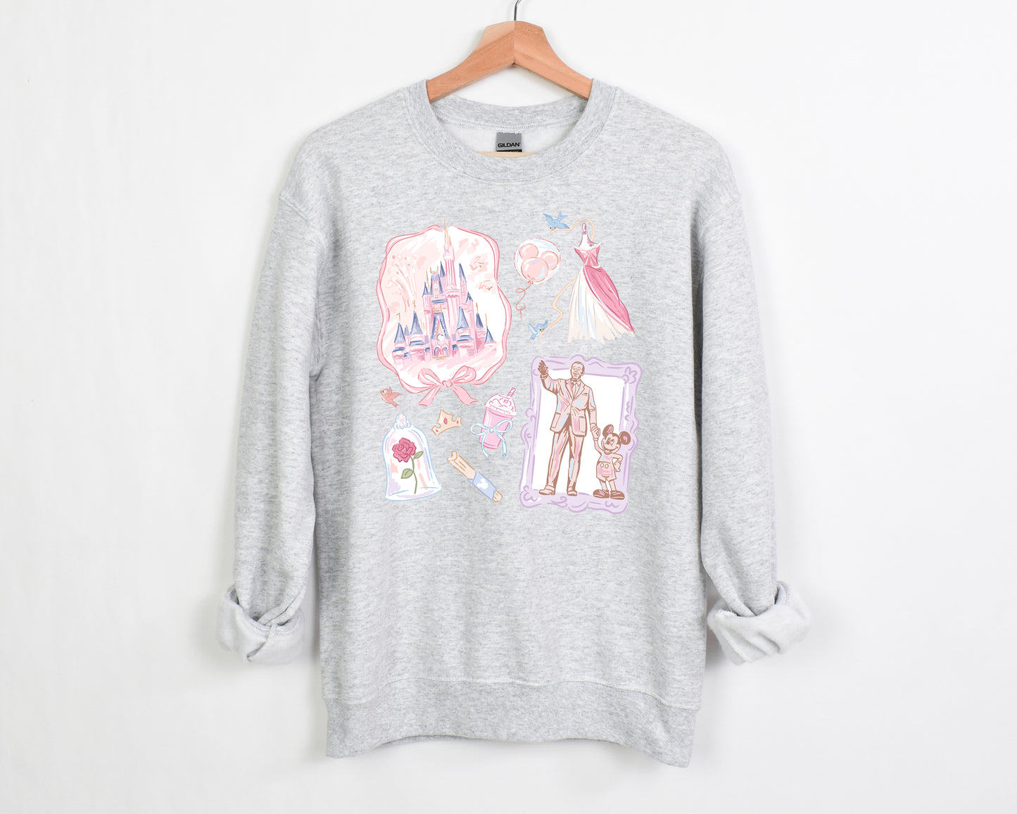 Spring Castle Florida  - Adult Fleece Sweatshirt