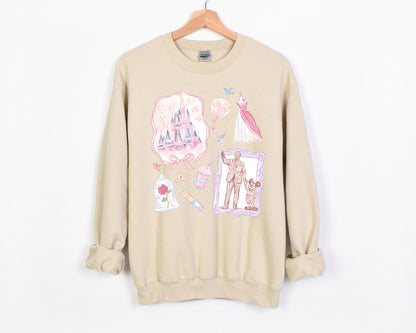 Spring Castle Florida  - Adult Fleece Sweatshirt