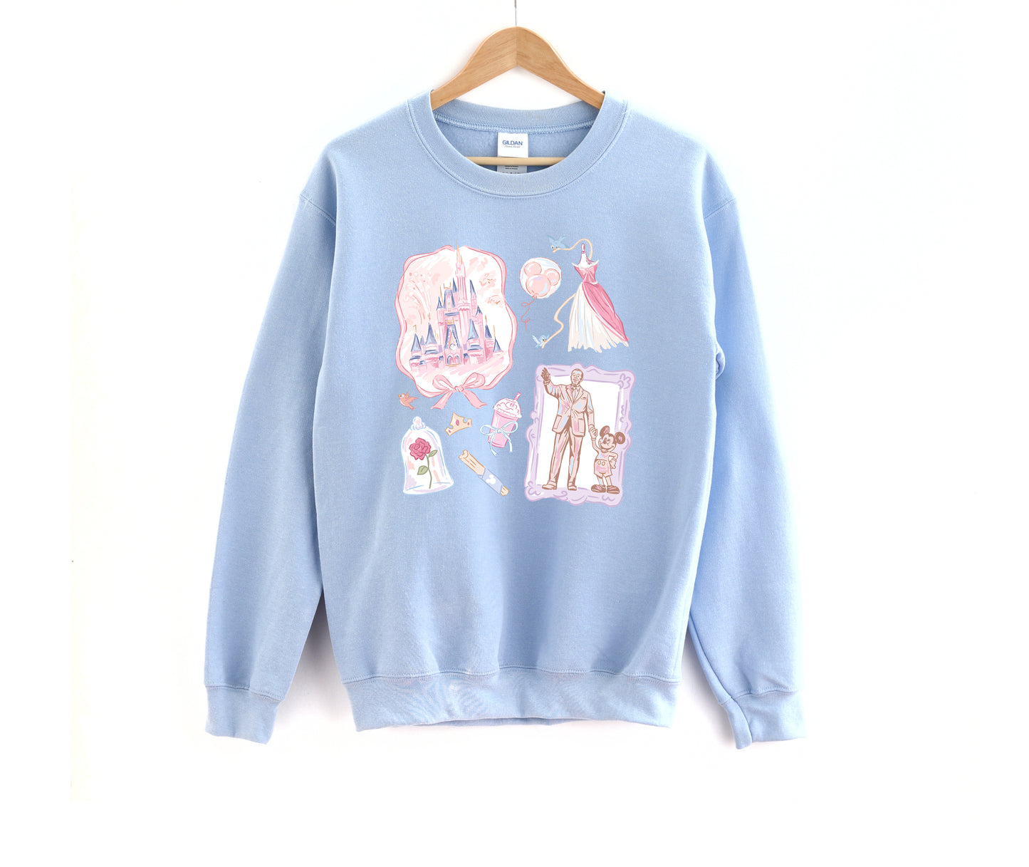 Spring Castle Florida  - Adult Fleece Sweatshirt