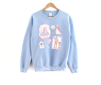 Spring Castle Florida  - Adult Fleece Sweatshirt