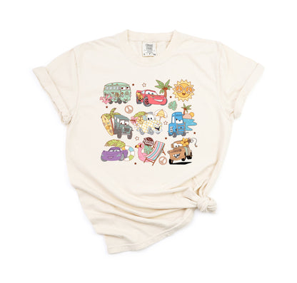 Radiator Springs Summer - Comfort Colors Adult Tee