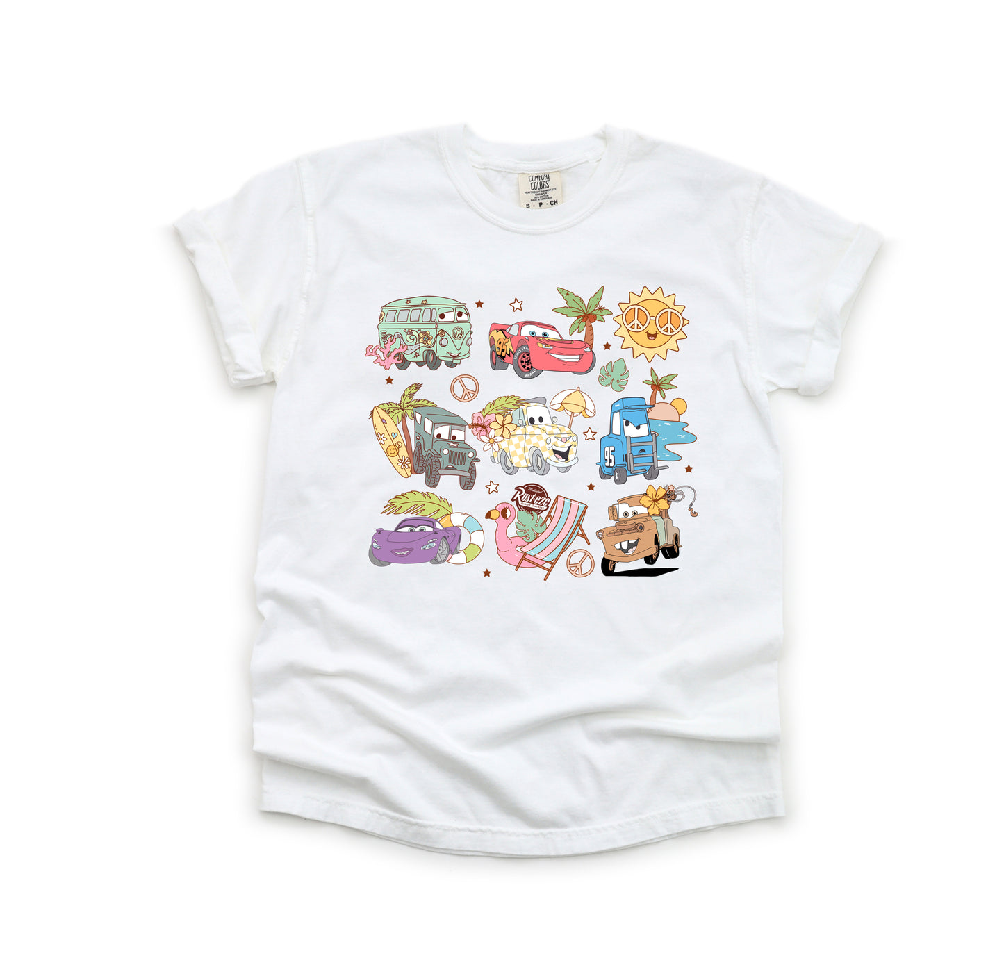 Radiator Springs Summer - Comfort Colors Adult Tee