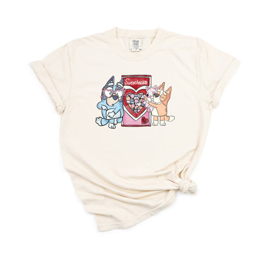 Sweetheart Pups - Comfort Colors Adult Tee