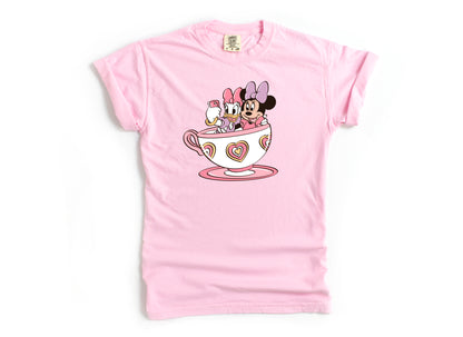 Teacup Besties - Comfort Colors Adult Tee