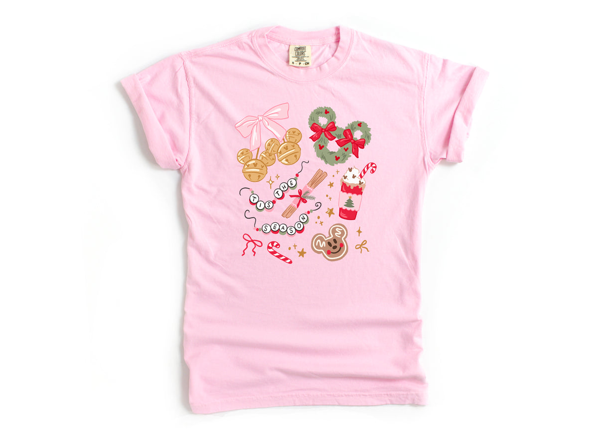 Tis the Pinkmas Season - Comfort Colors Adult Tee