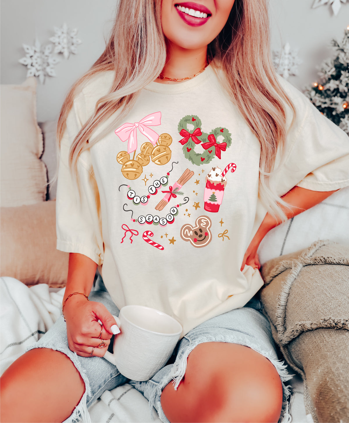 Tis the Pinkmas Season - Comfort Colors Adult Tee