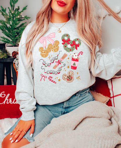 Tis the Pinkmas Season - Adult Fleece Sweatshirt