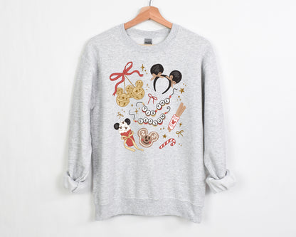 Tis the Christmas Season - Adult Fleece Sweatshirt