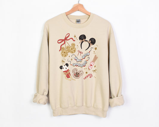 Tis the Christmas Season - Adult Fleece Sweatshirt