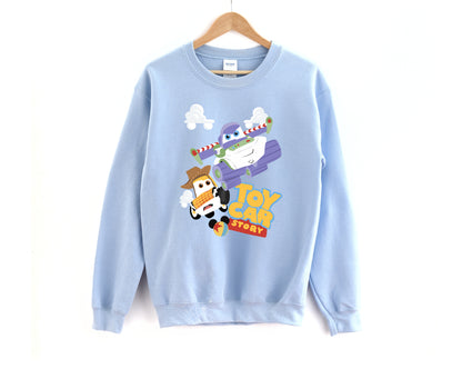 Toy Car Story - Adult Fleece Sweatshirt