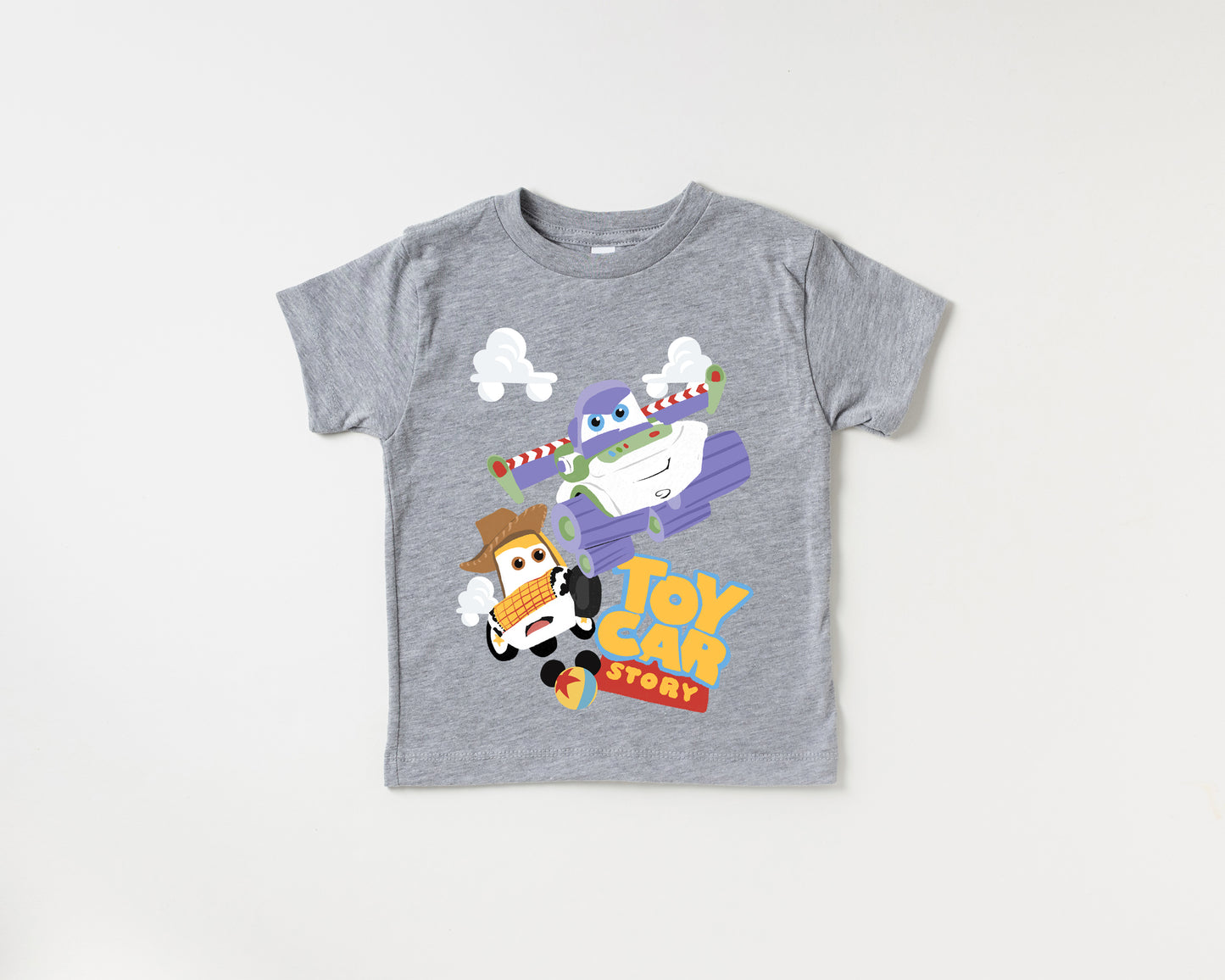 Toy Car Story - Kids Tee