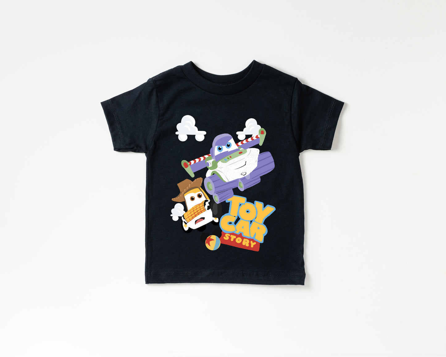 Toy Car Story - Kids Tee