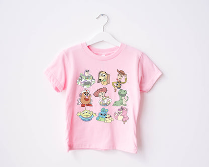 Toy Gang Grid - Kids Tee