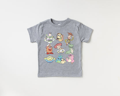 Toy Gang Grid - Kids Tee