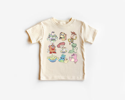 Toy Gang Grid - Kids Tee